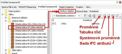 IFC parametry konstrukcí IFC parametry konstrukcí
