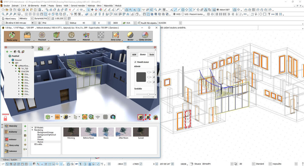 SPIRIT CAD-BIM řešení pro architekturu a stavebnictví SPIRIT CAD-BIM řešení pro architekturu a stavebnictví
